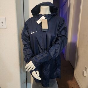 NEW Salesman Sample Nike Storm Fit Jacket Repel Hooded Men's Lg Blue FD7686